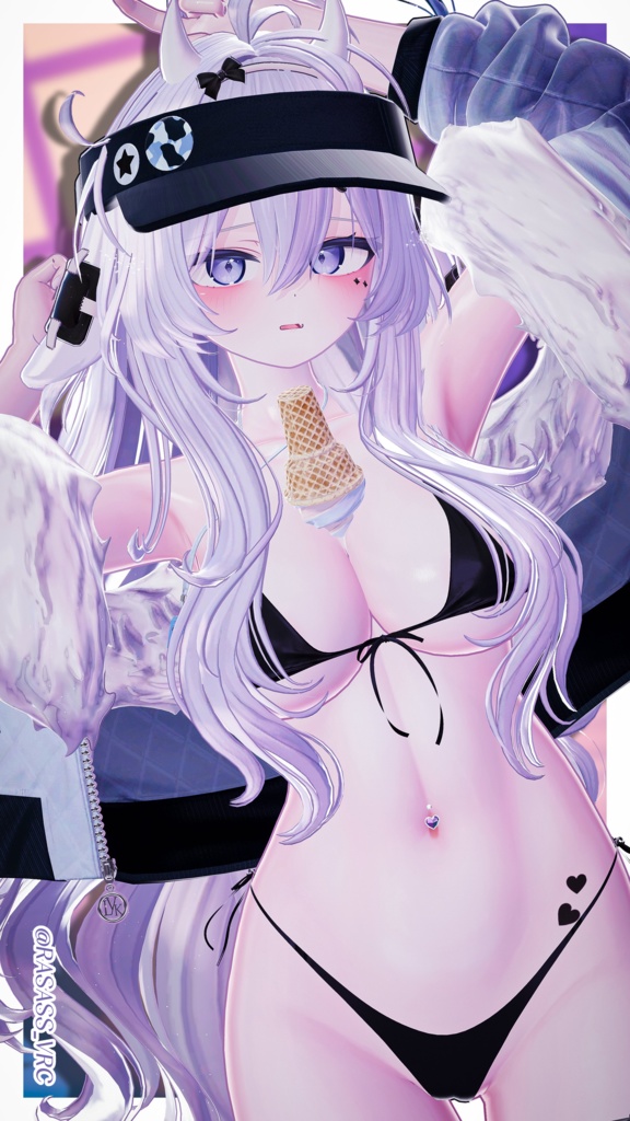 【10 avatars】【VRC Hair】♥ Meloa_Hair ♥