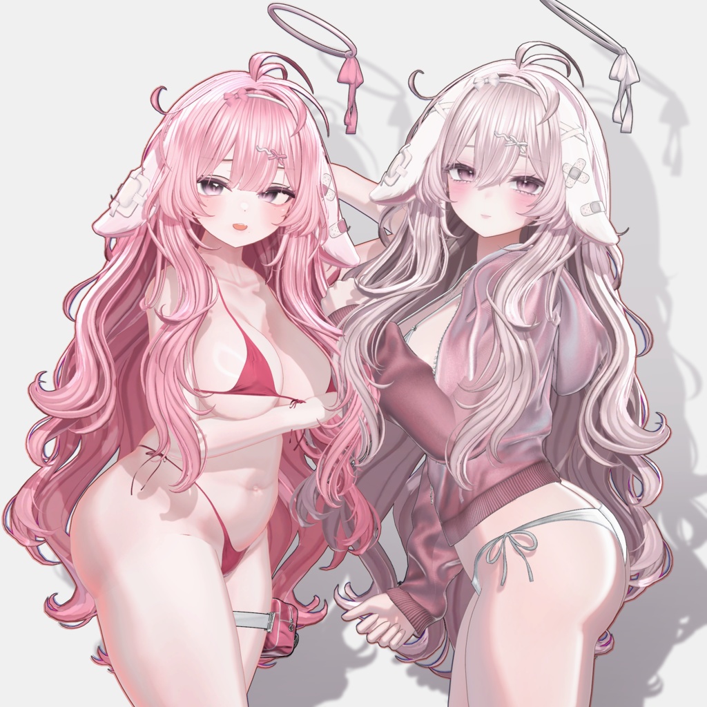 【10 avatars】【VRC Hair】♥ Meloa_Hair ♥