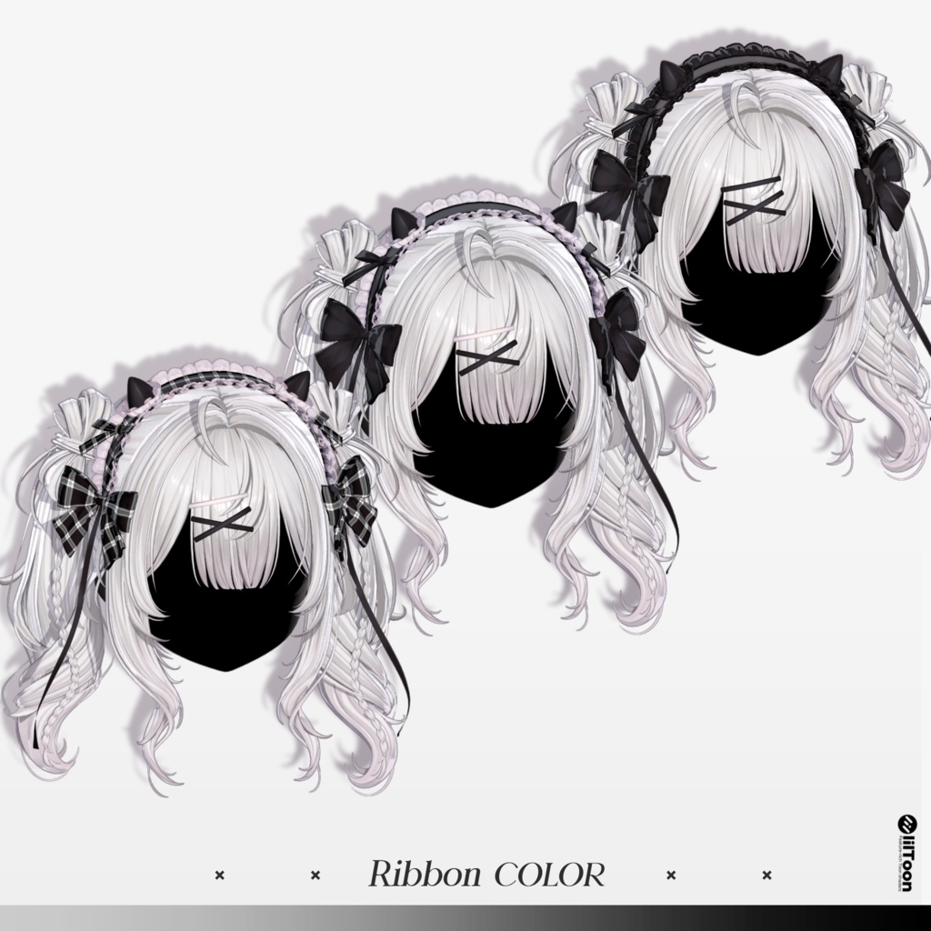 【12 avatars】【VRC Hair】♥ Lino_Hair ♥