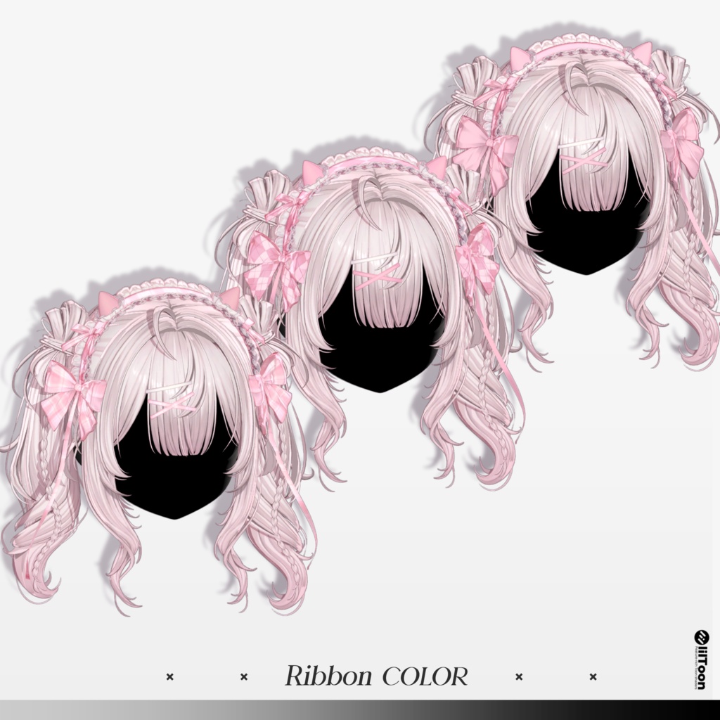 【12 avatars】【VRC Hair】♥ Lino_Hair ♥