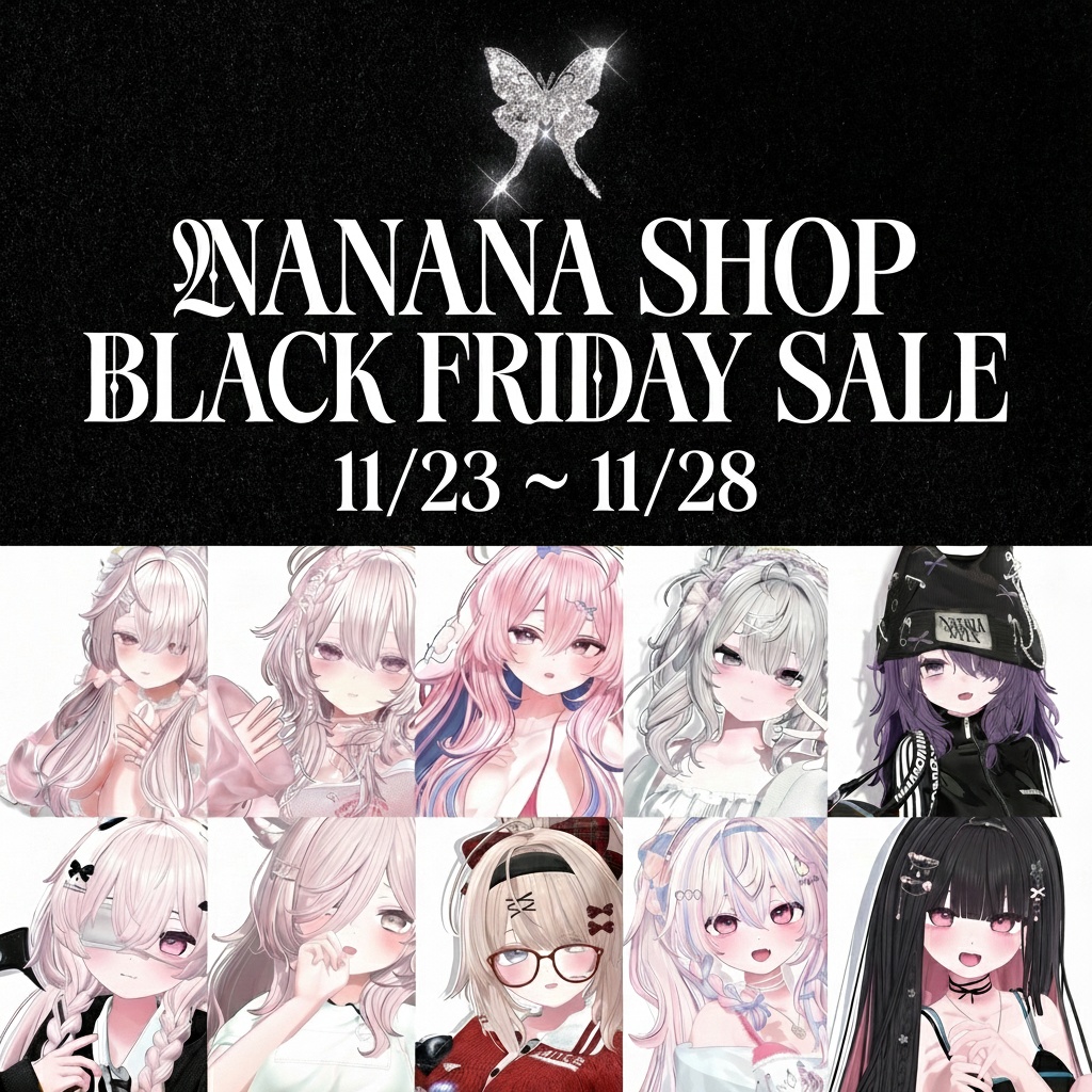 ✨ Nanaha Shop Black Friday Sale ✨