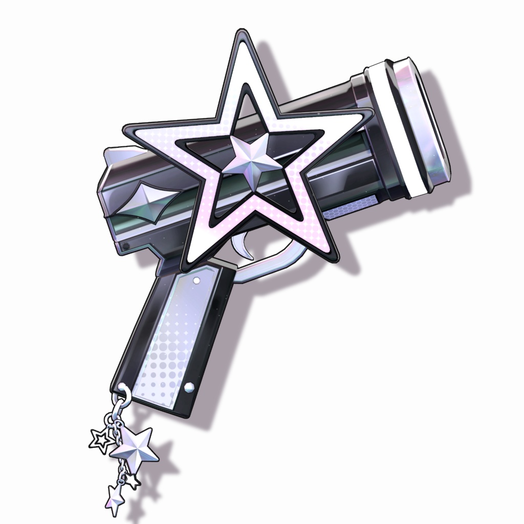 Sale 中 🍭 【 VRC Accessories 】 Stella Lux (Gun🔫)