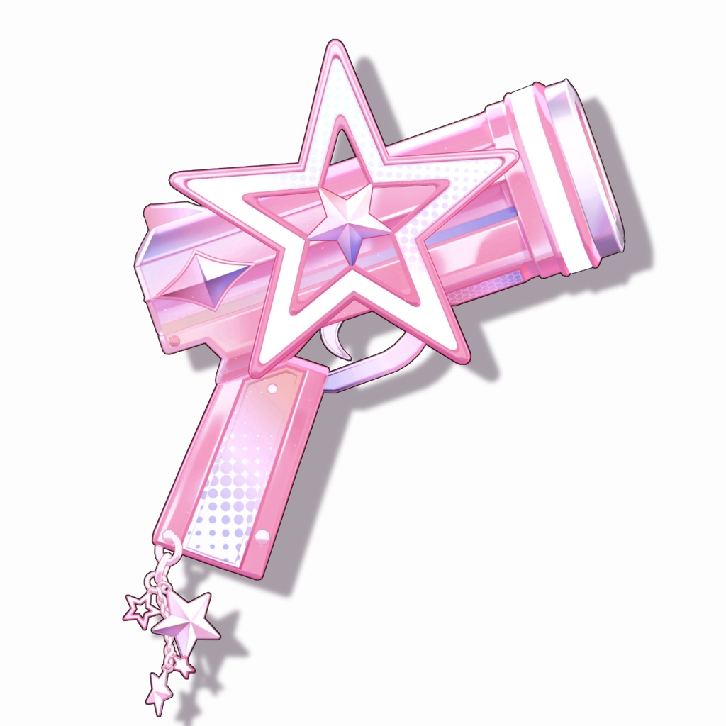 Sale 中 🍭 【 VRC Accessories 】 Stella Lux (Gun🔫)