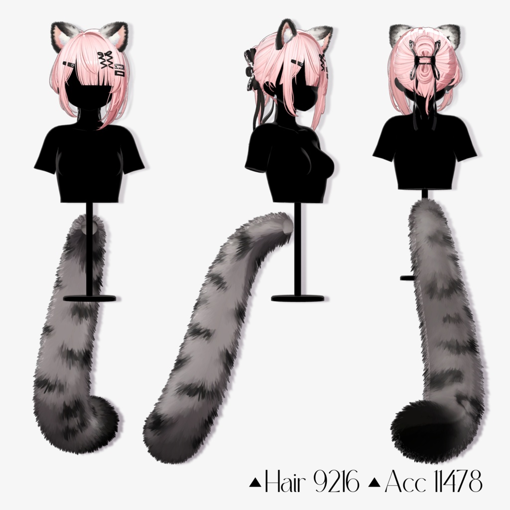 ✨Sale 中✨【13 avatars】【VRC Hair】♥ Maro_Hair ♥