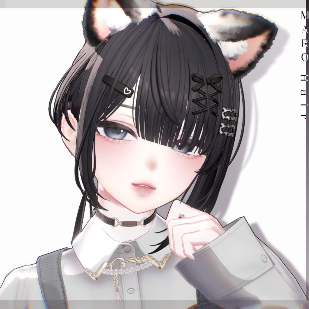 ✨Sale 中✨【13 avatars】【VRC Hair】♥ Maro_Hair ♥
