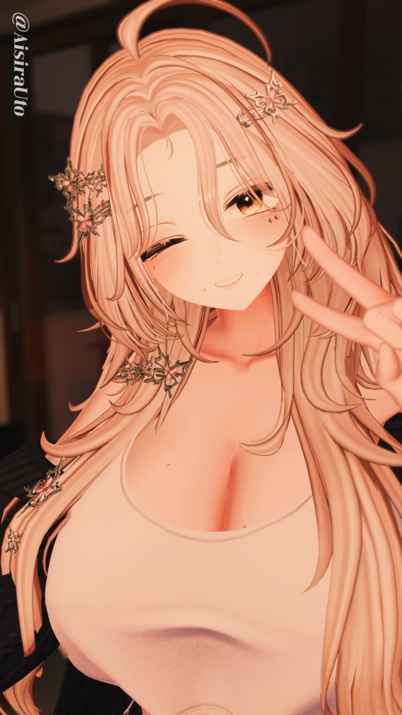 【14 avatars】【VRC Hair】♥ Papi_Hair ♥