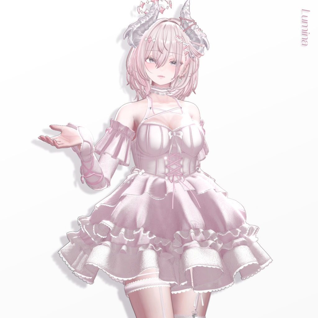 Sale 中😈【12 avatars】【VRC Hair】♥ Little Devil ♥