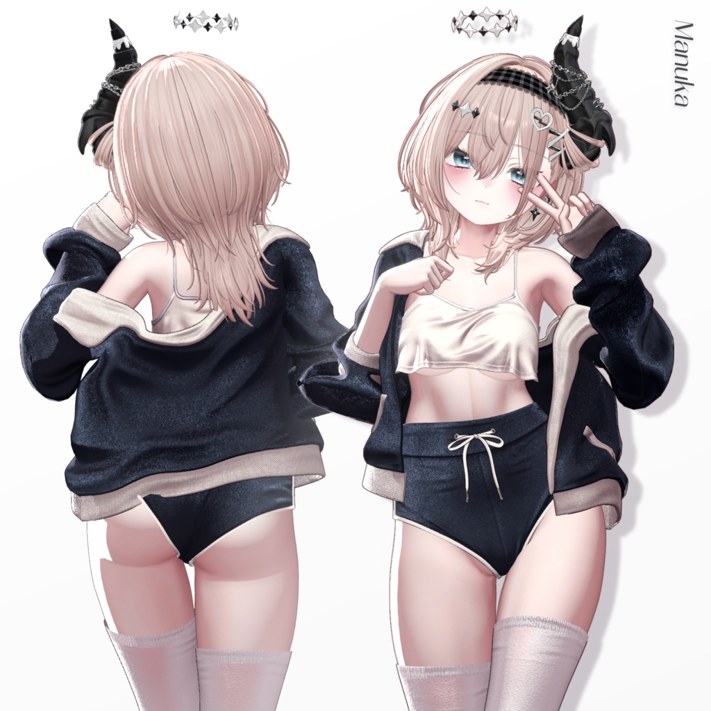 Sale 中😈【12 avatars】【VRC Hair】♥ Little Devil ♥