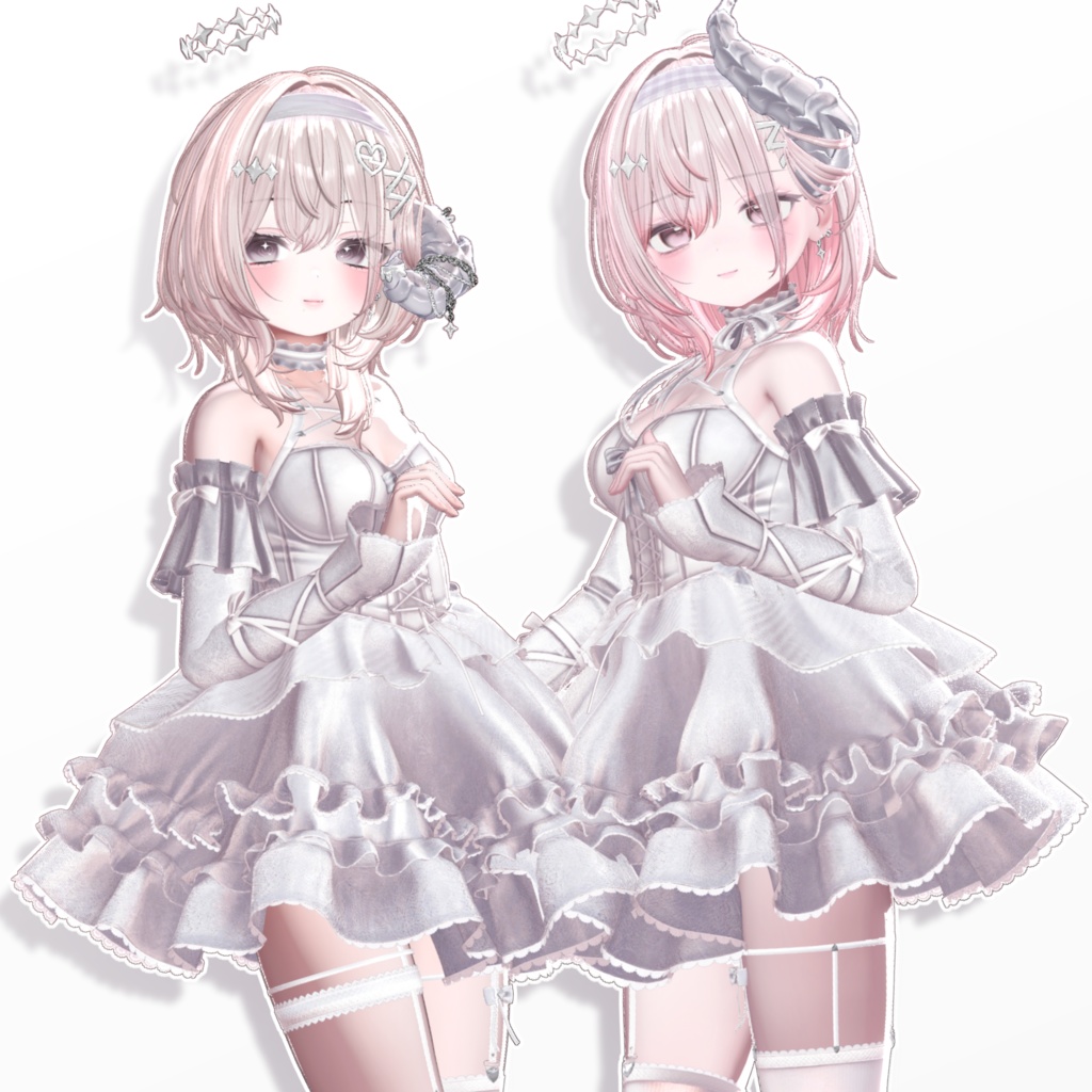 Sale 中😈【12 avatars】【VRC Hair】♥ Little Devil ♥