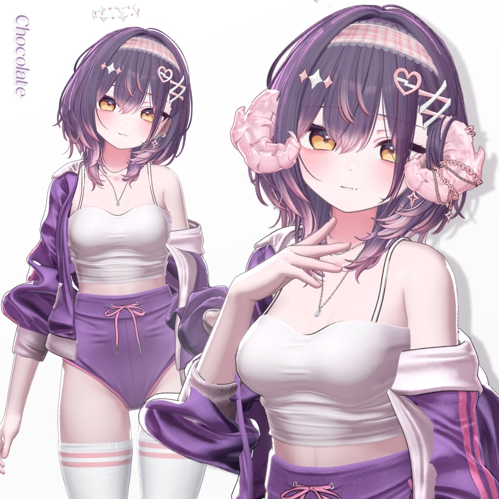 Sale 中😈【12 avatars】【VRC Hair】♥ Little Devil ♥