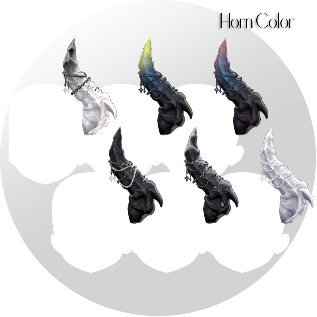 Sale 中😈【12 avatars】【VRC Hair】♥ Little Devil ♥