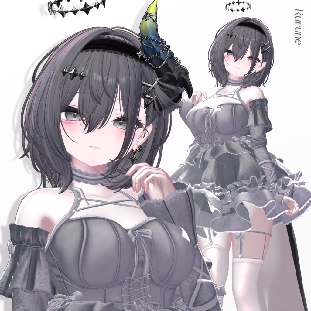 Sale 中😈【12 avatars】【VRC Hair】♥ Little Devil ♥