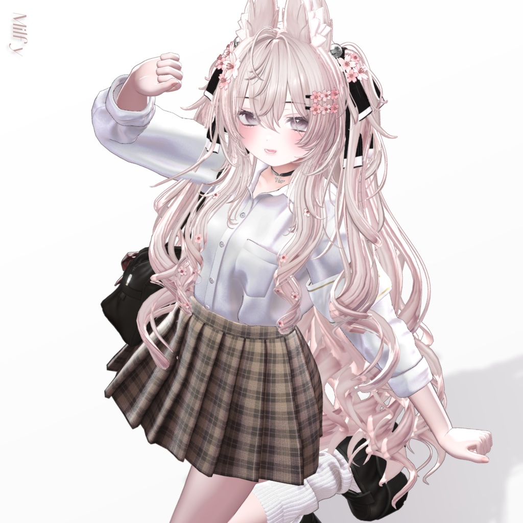 🌸Sale 中🌸【11 avatars】【VRC Hair】♥ Cherish Twin ♥