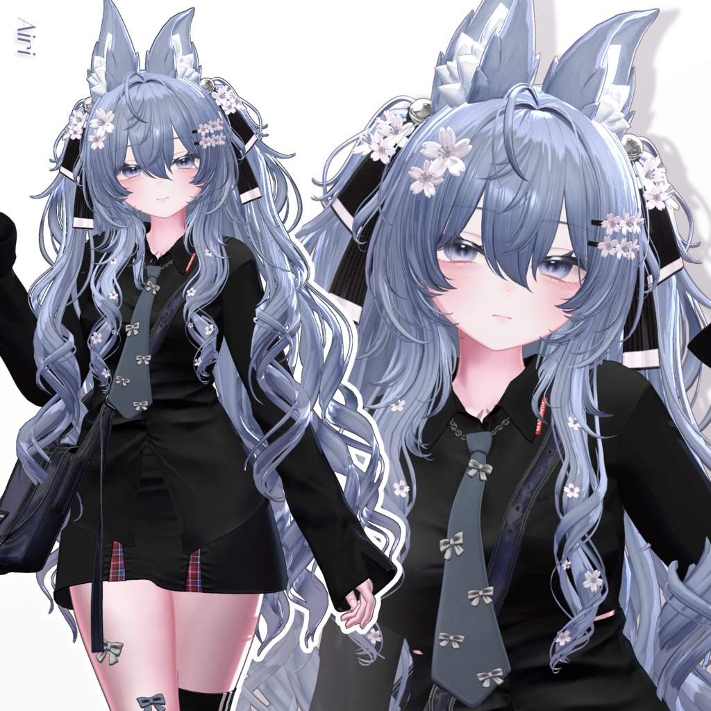 🌸Sale 中🌸【11 avatars】【VRC Hair】♥ Cherish Twin ♥