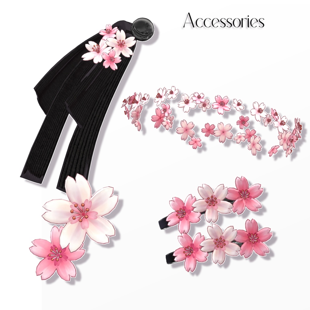 🌸Sale 中🌸【11 avatars】【VRC Hair】♥ Cherish Twin ♥