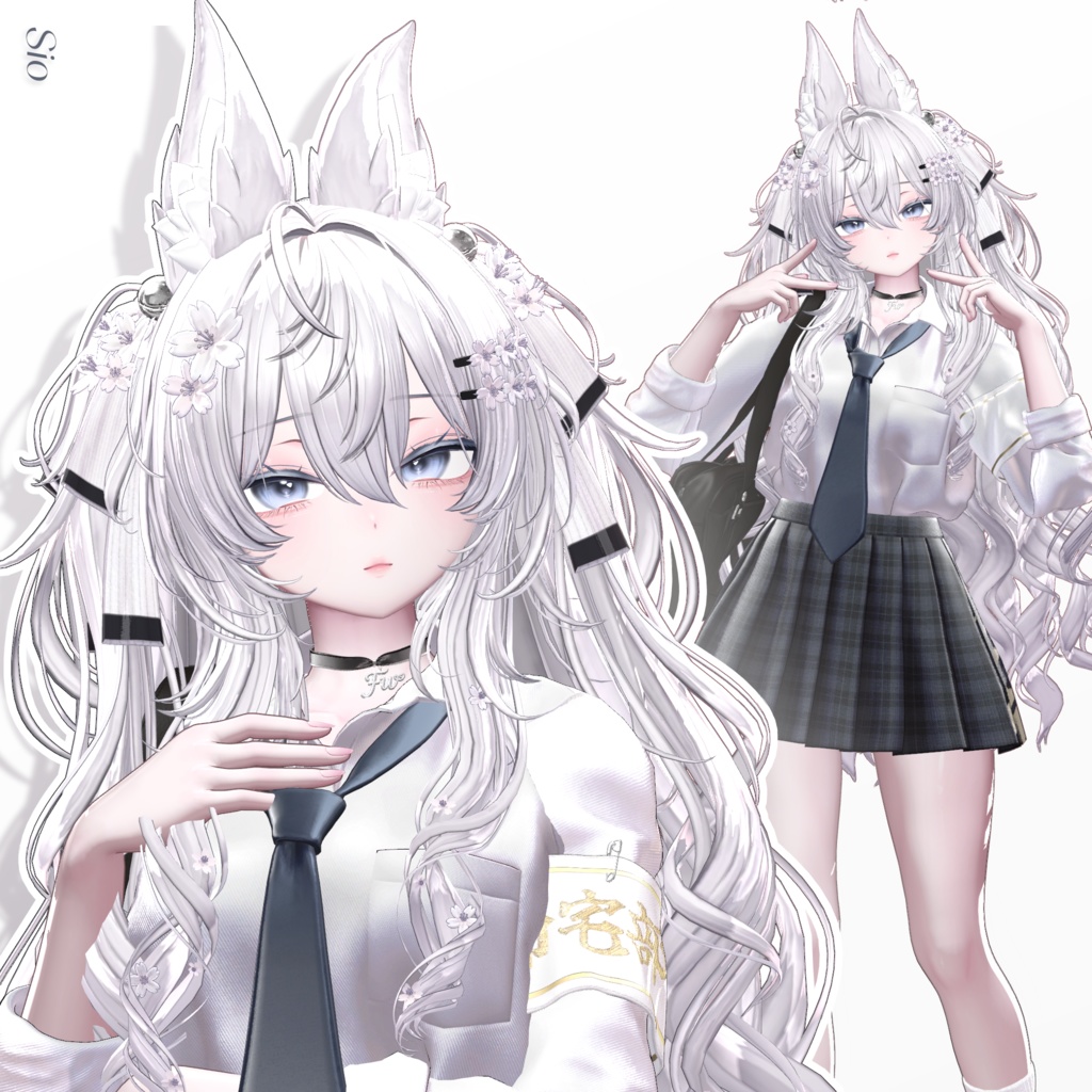 🌸Sale 中🌸【11 avatars】【VRC Hair】♥ Cherish Twin ♥