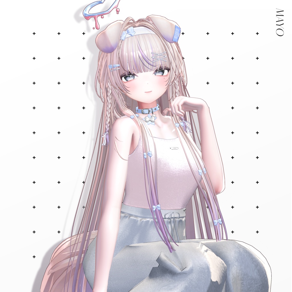 ✨Sale 中✨🐶【11 avatars】【VRC Hair】♥ Classic Long ♥