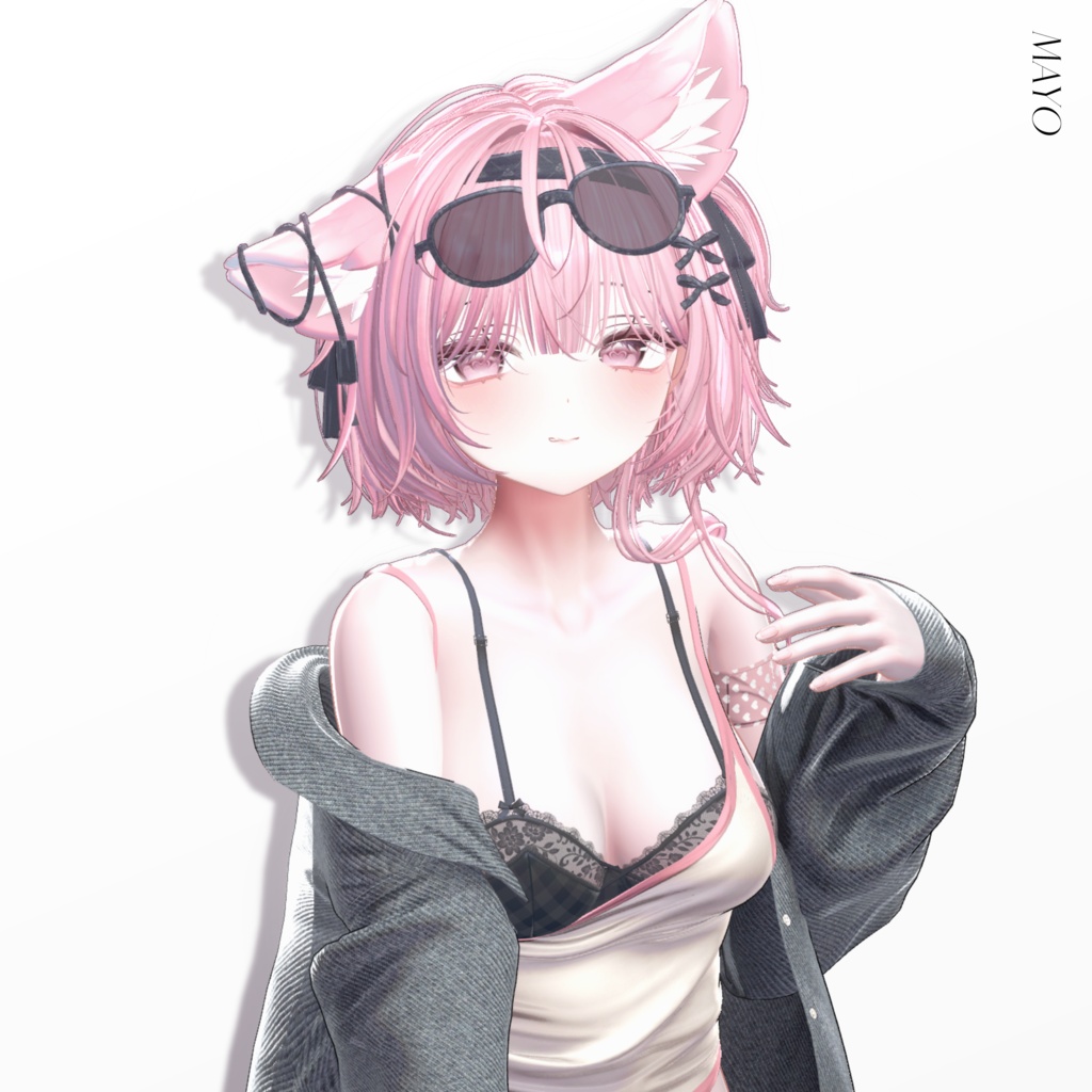 Sale 中😼【11 avatars】【VRC Hair】♥ Sassy Neko ♥