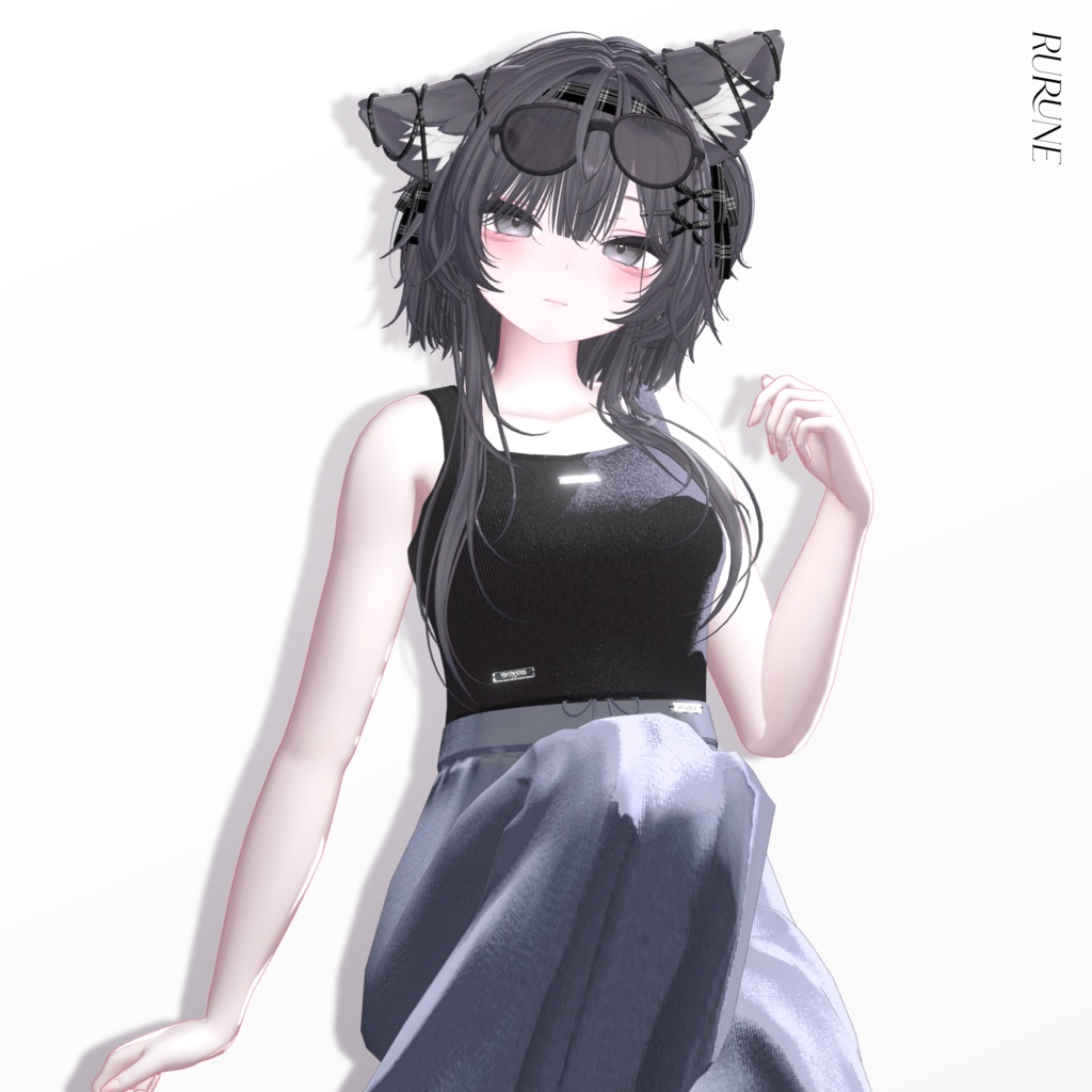 Sale 中😼【11 avatars】【VRC Hair】♥ Sassy Neko ♥