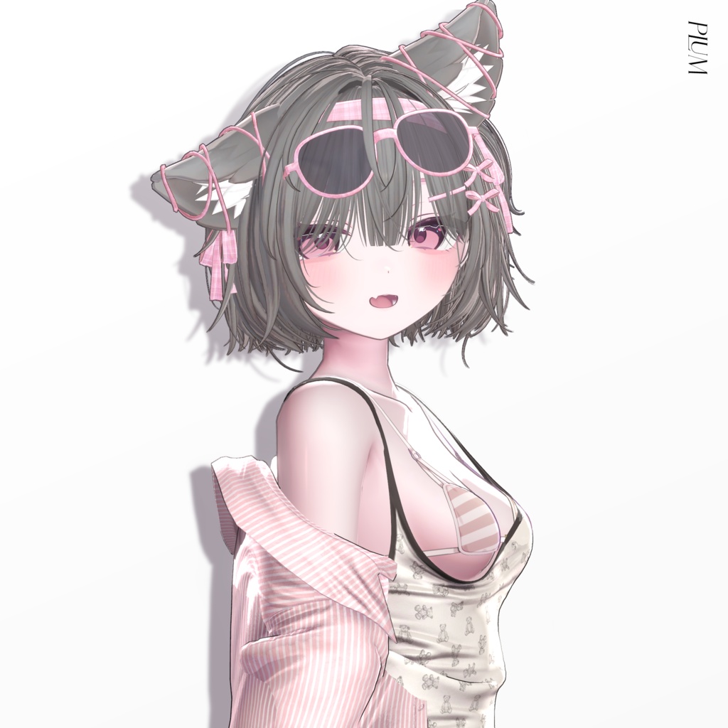 Sale 中😼【11 avatars】【VRC Hair】♥ Sassy Neko ♥