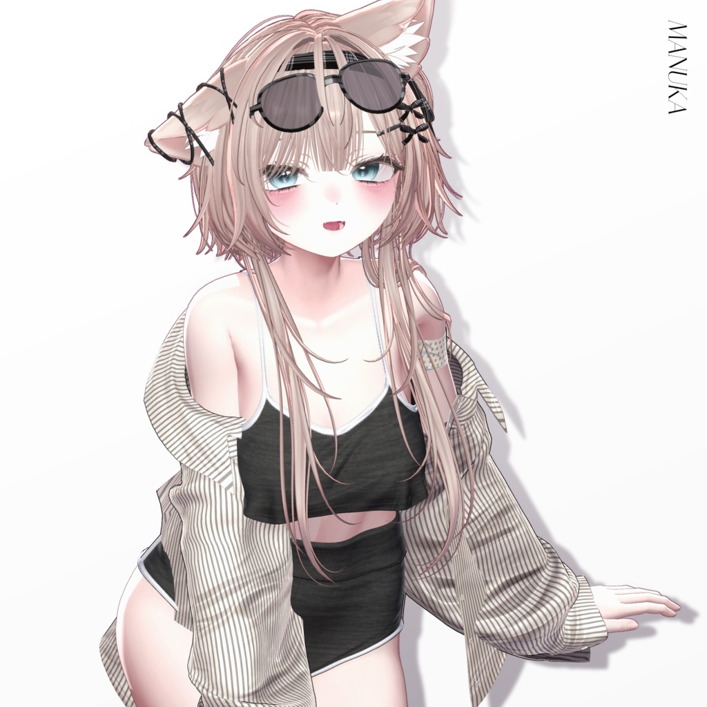 Sale 中😼【11 avatars】【VRC Hair】♥ Sassy Neko ♥