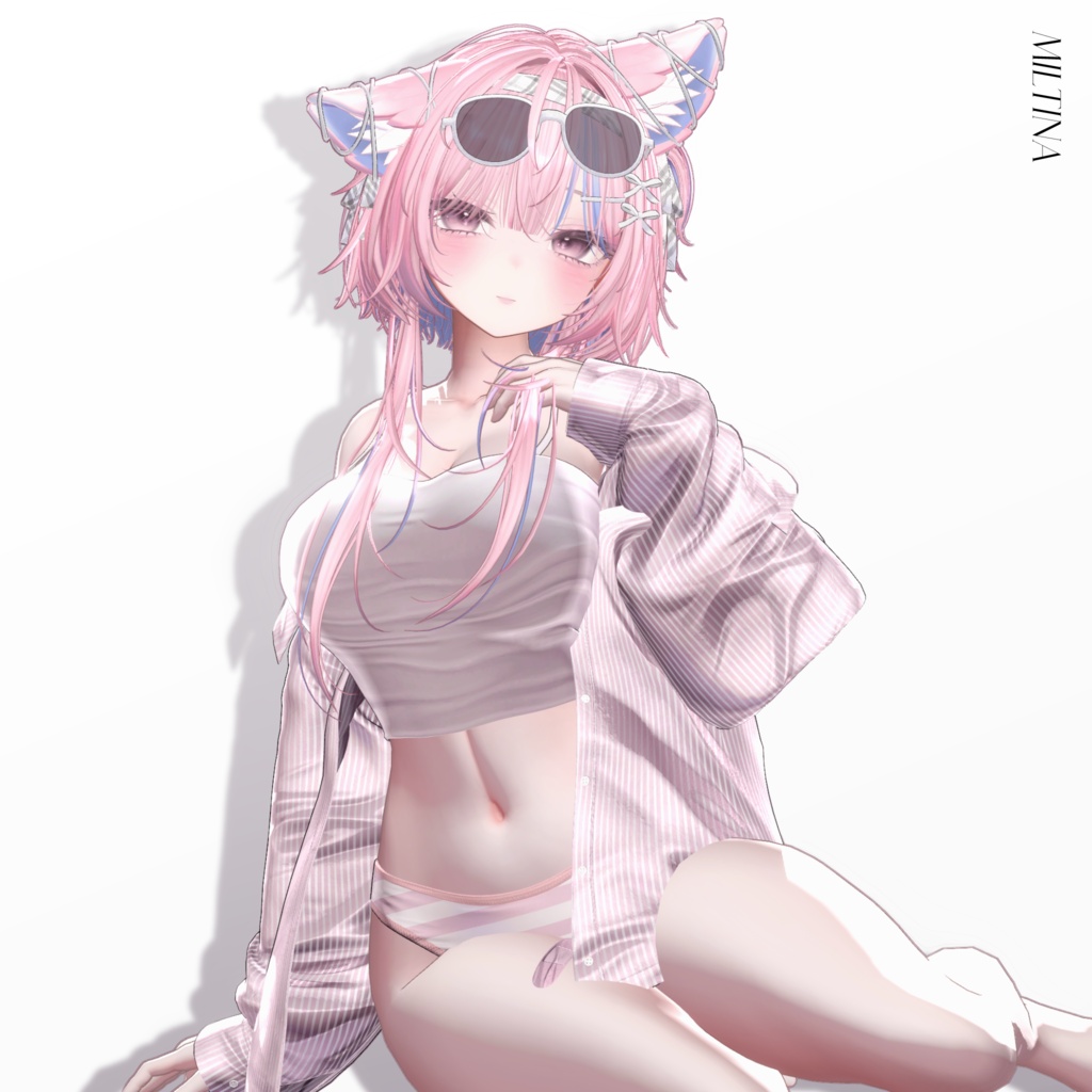 Sale 中😼【11 avatars】【VRC Hair】♥ Sassy Neko ♥