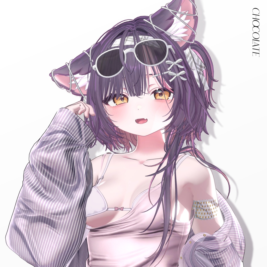 Sale 中😼【11 avatars】【VRC Hair】♥ Sassy Neko ♥
