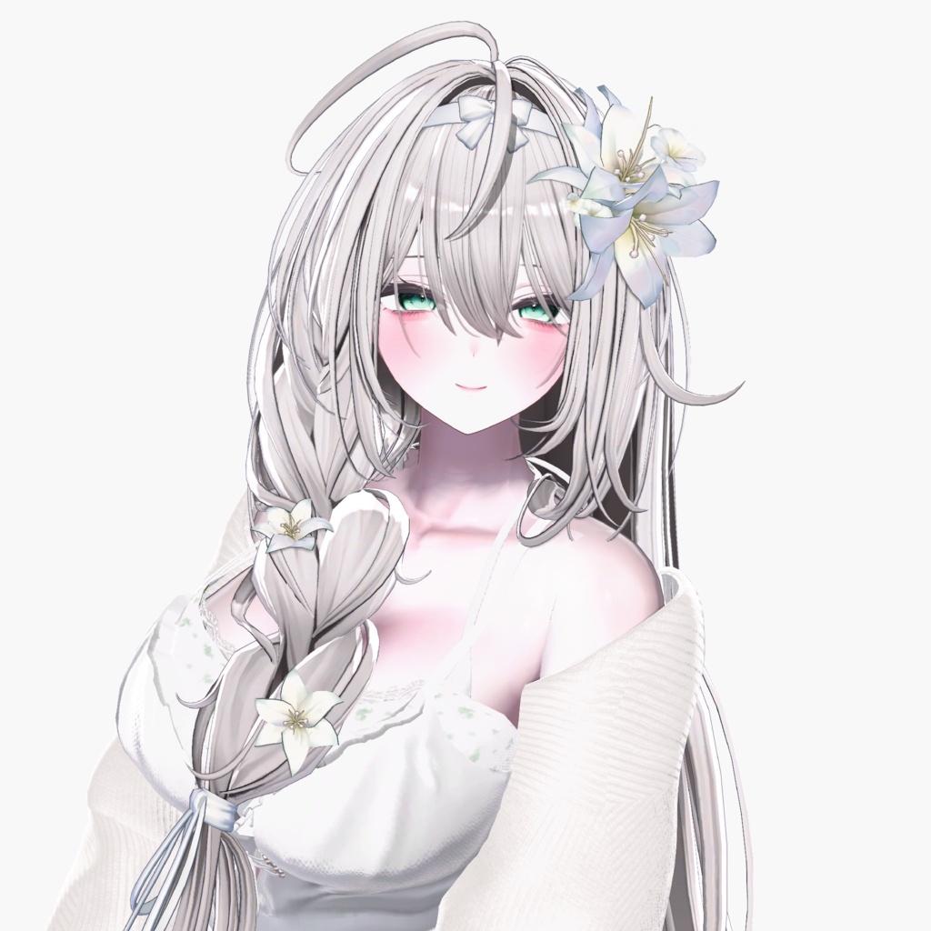 🍃Sale 中🍃【12 avatars】【VRC Hair】♥ Antique Braid ♥
