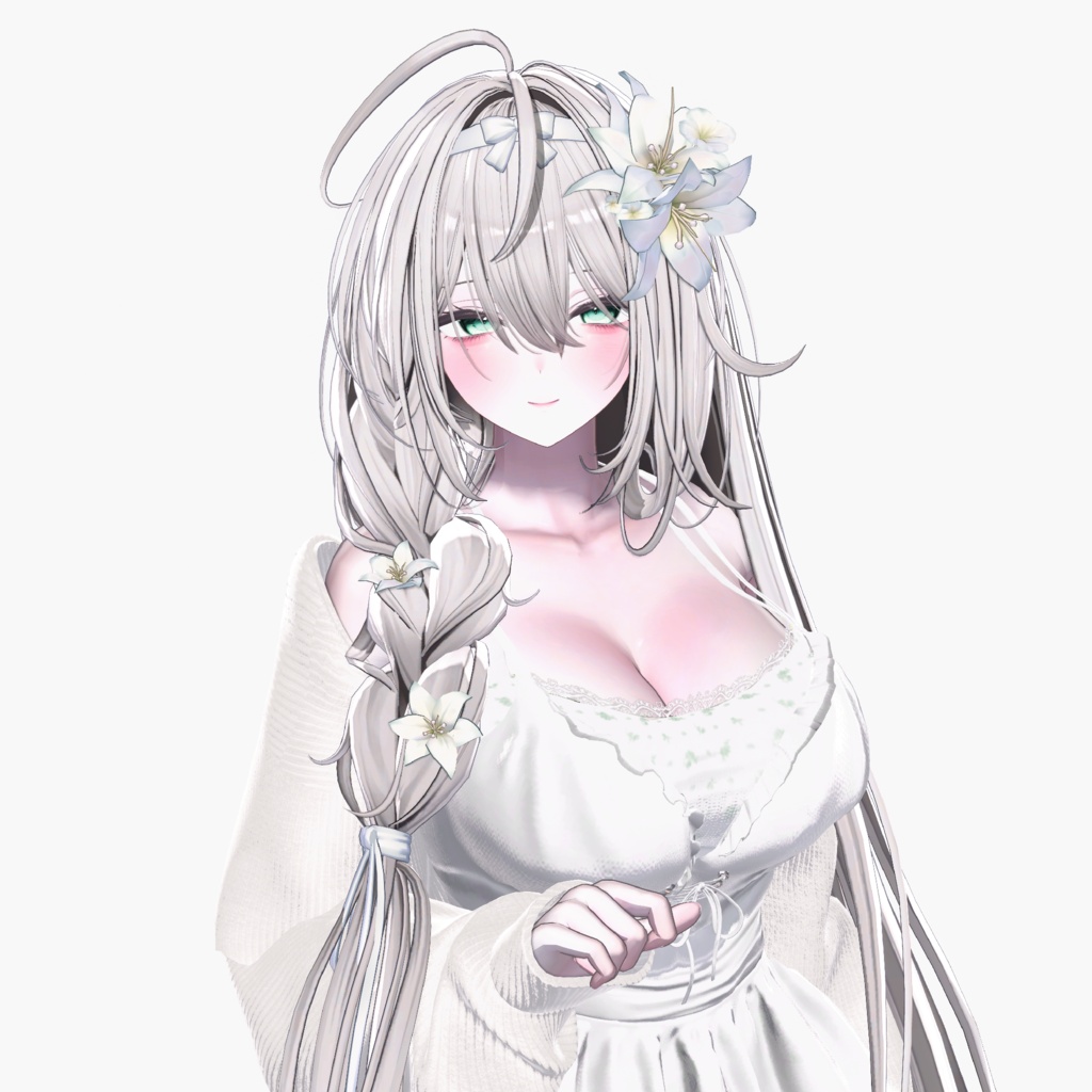 🍃Sale 中🍃【12 avatars】【VRC Hair】♥ Antique Braid ♥