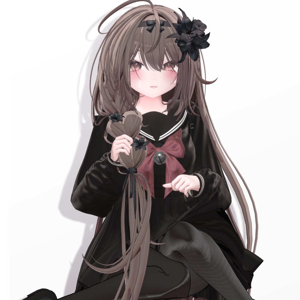 🍃Sale 中🍃【12 avatars】【VRC Hair】♥ Antique Braid ♥