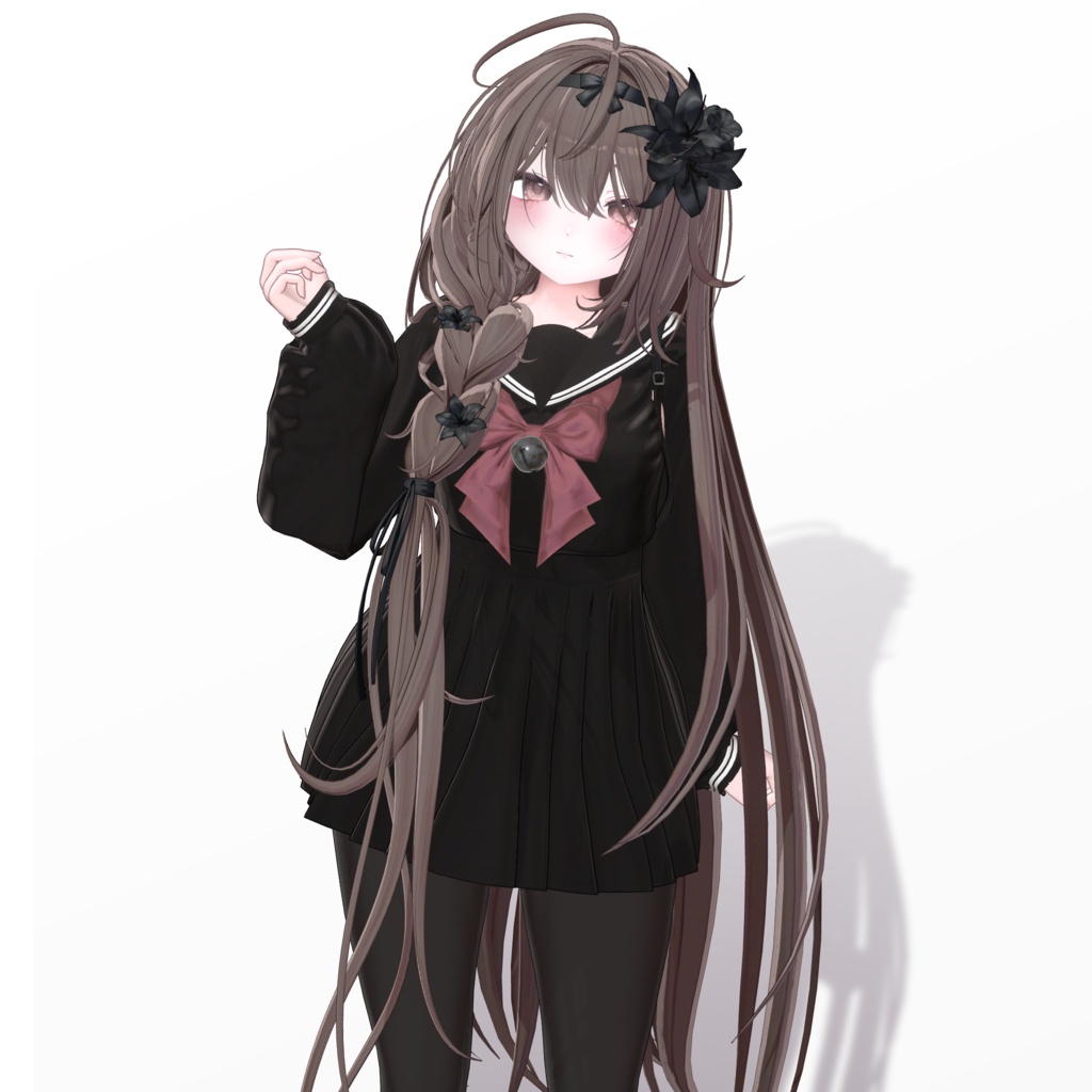 🍃Sale 中🍃【12 avatars】【VRC Hair】♥ Antique Braid ♥
