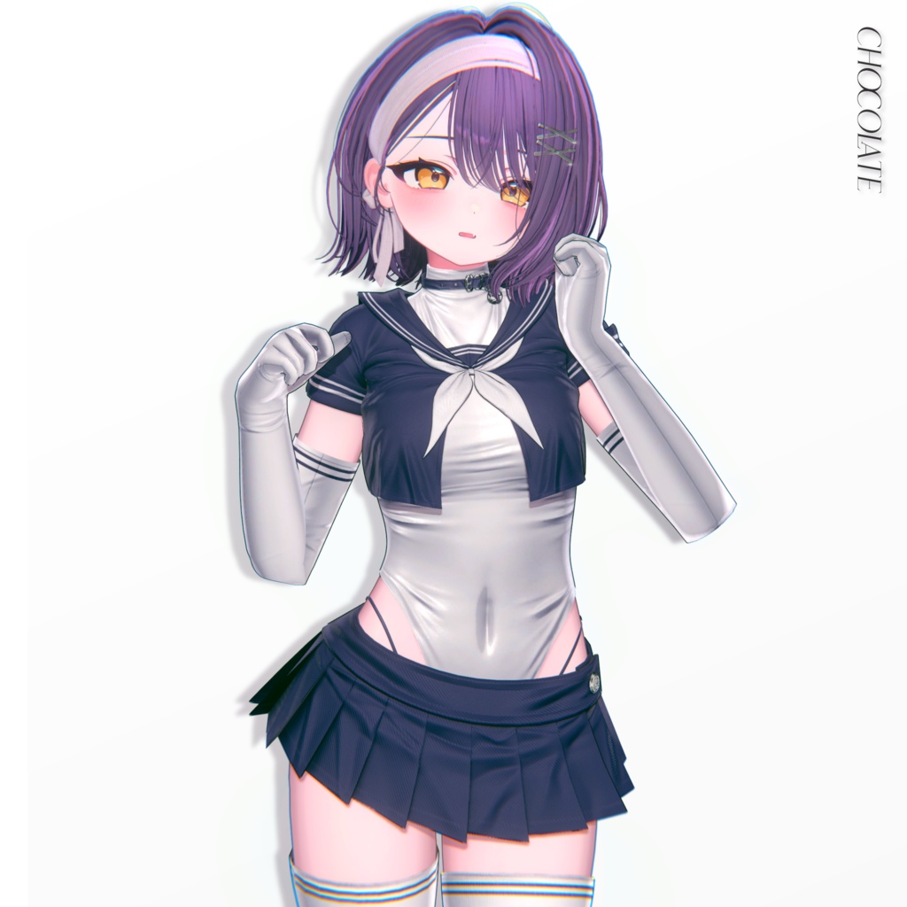 ✨Sale 中✨【11 avatars】【VRC Hair】♥ Sharp Edge ♥