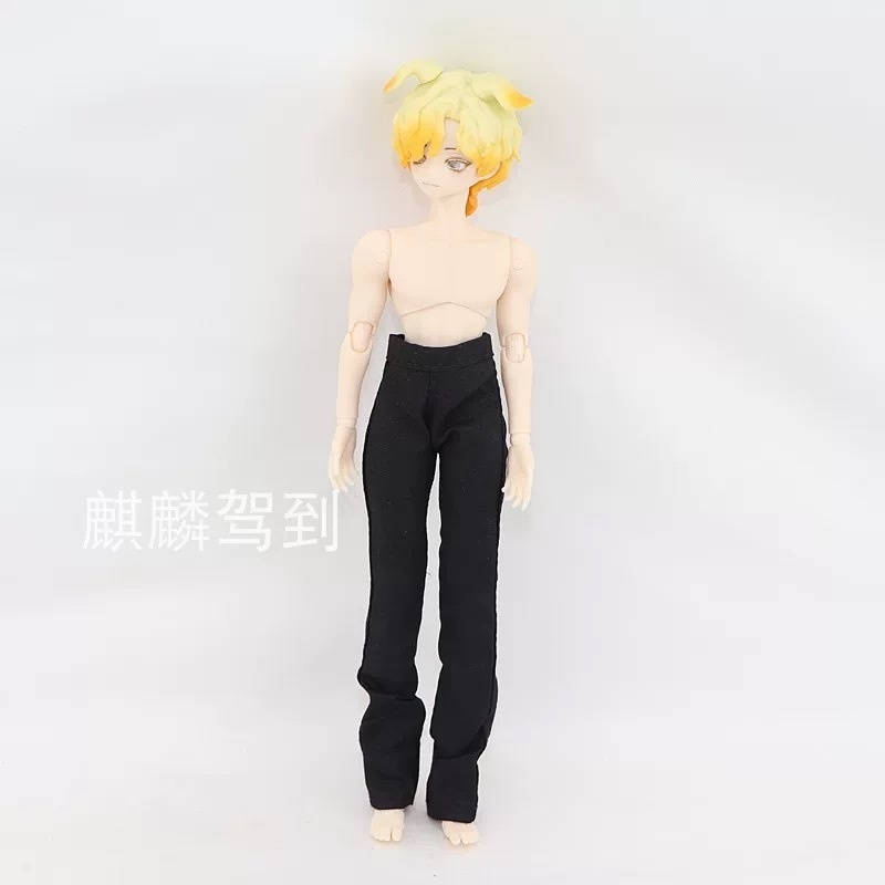 【シチリア】シンプル長ズボン(ブラック)
