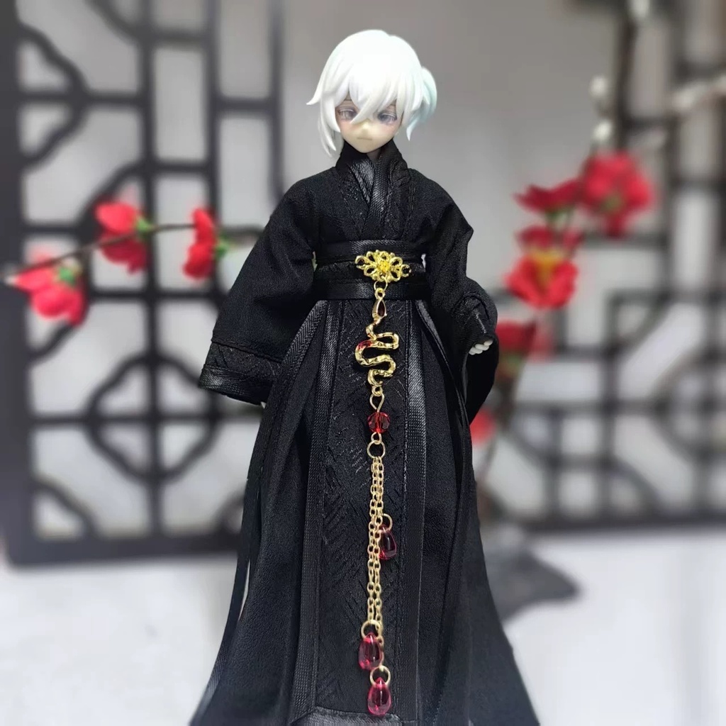 【シチリア】漢服 金月/黒月