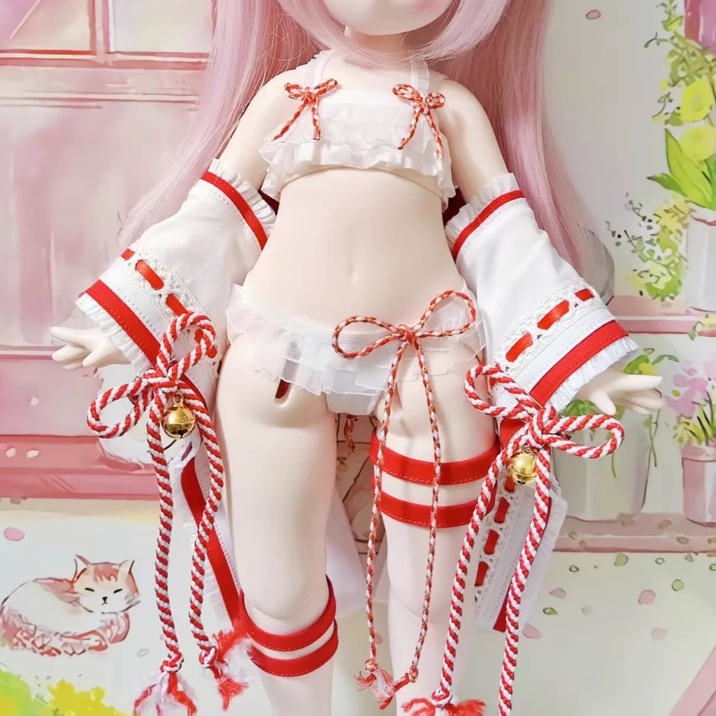 【1/4】巫女さんビキニセット