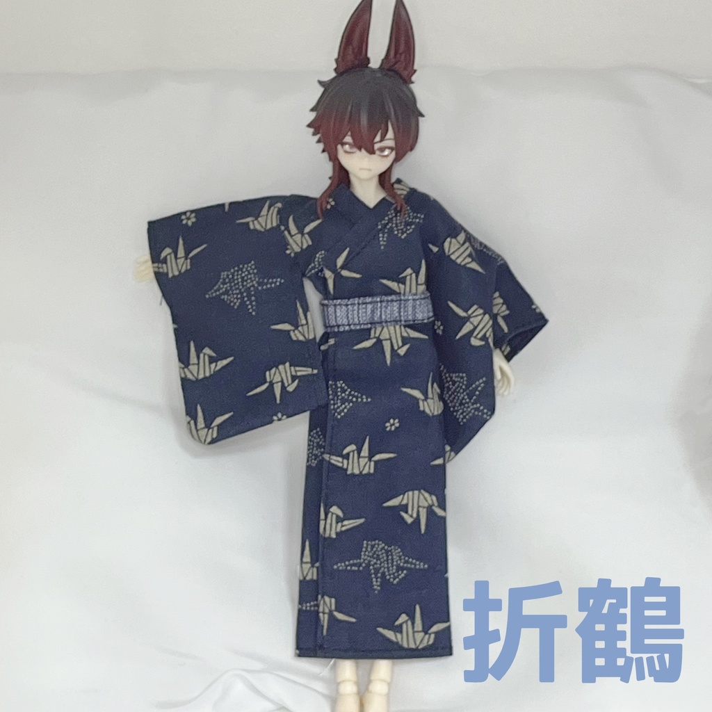 【シチリア】浴衣 燕子/折鶴