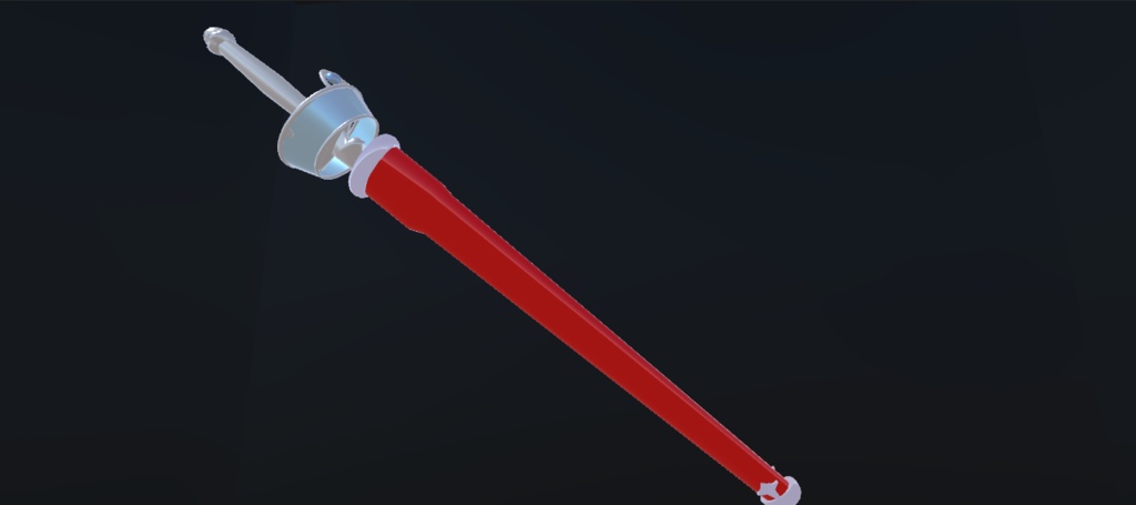 【VRC向け】レイピア【武器】