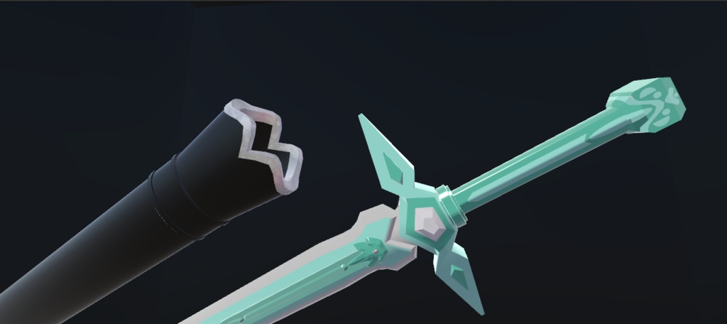 【VRC向け】ダークリパルサー【武器】