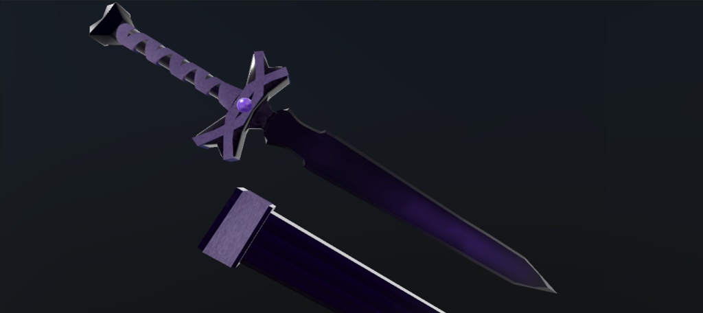 【VRC向け】イーボン・ダガー&転移結晶【武器】