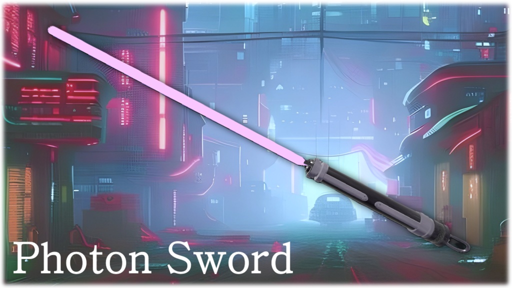【VRC向け】フォトンソード【武器】