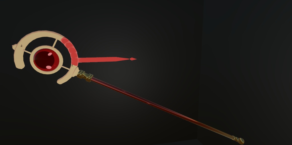 【VRC向け】魔法の杖【武器】