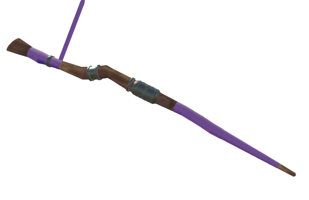 【VRC向け】葬送のフリーレン_フェルンの杖【武器】