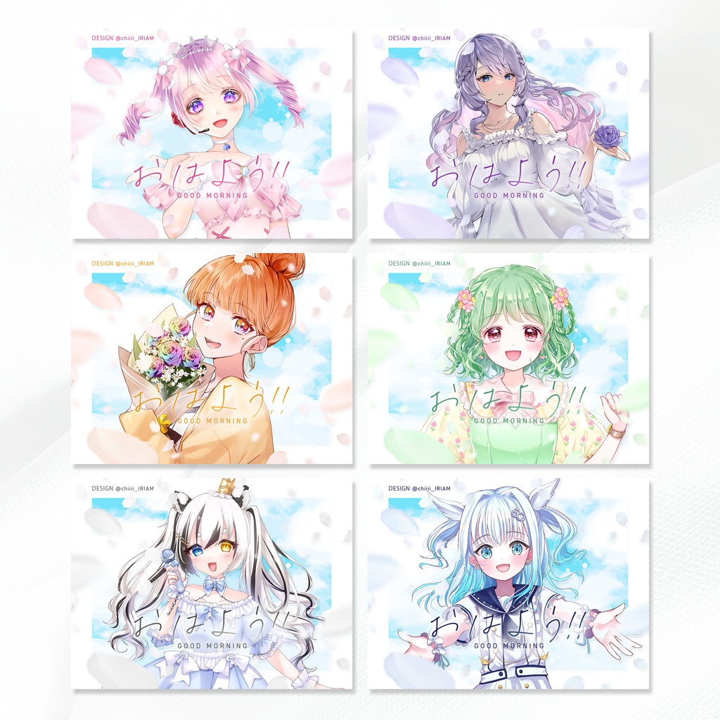 【無料】Flower(おはV)|ももさき素材vol.9