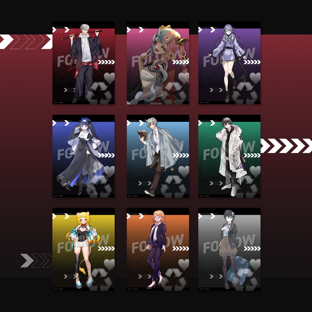 【無料】FOLLOW|ももさき素材vol.3