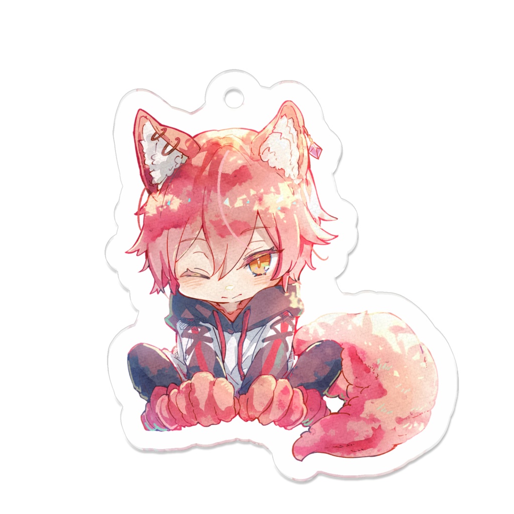 アクリルキーホルダーB