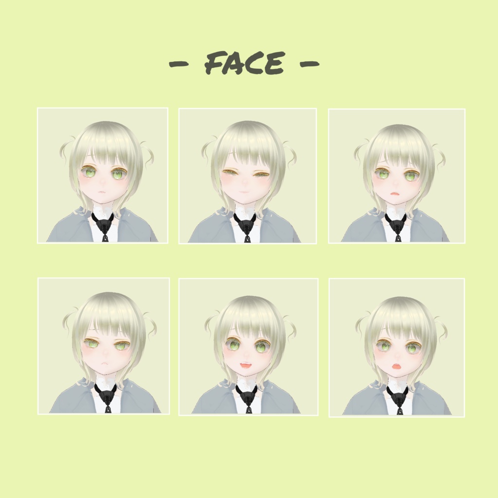 【VRM】檸檬(lemon)【Vroid/3Dモデル】