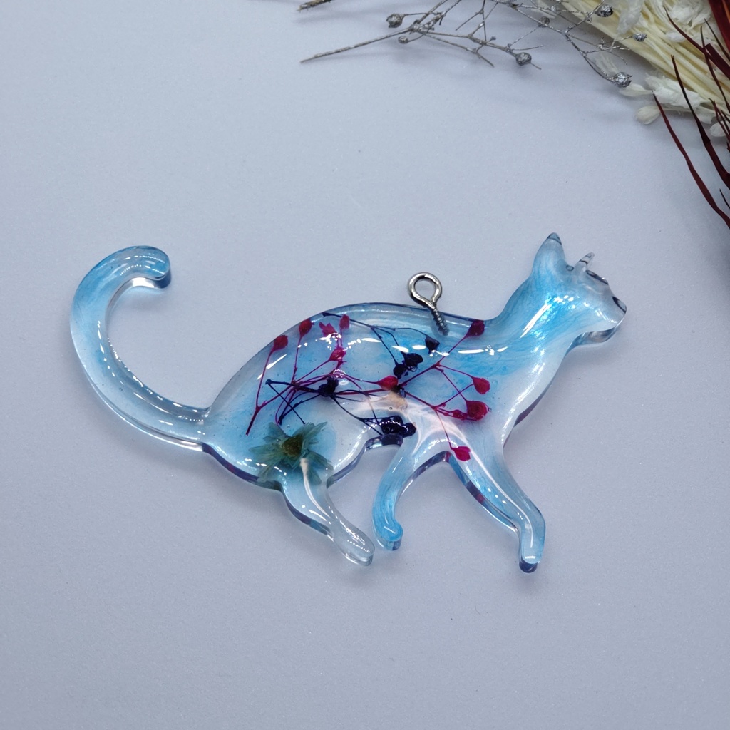 お花の猫　ヘッド