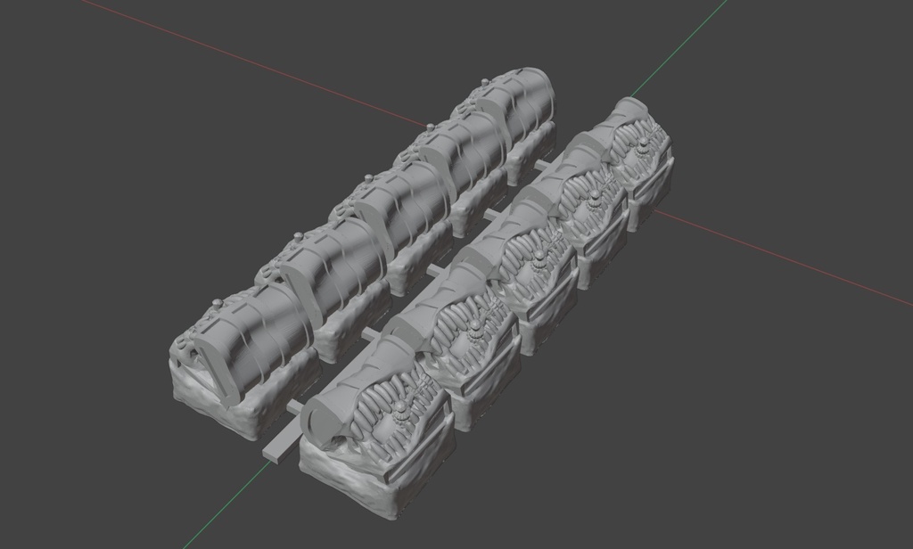 【Blender/STLデータ】ミミックキーキャップ