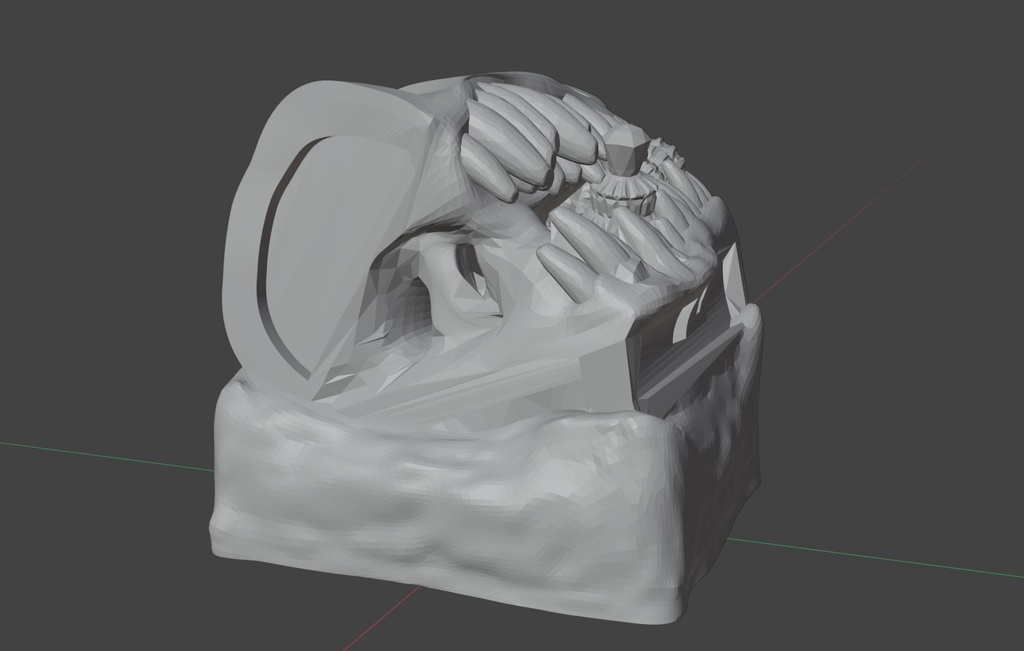 【Blender/STLデータ】ミミックキーキャップ