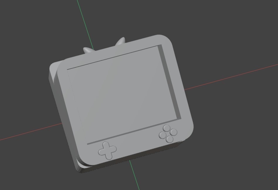 【Blender/STLデータ】推しを押すキーキャップ